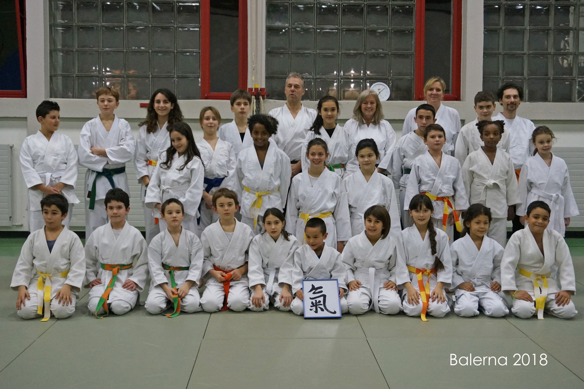 Aikido Balerna bambini gruppo 2018