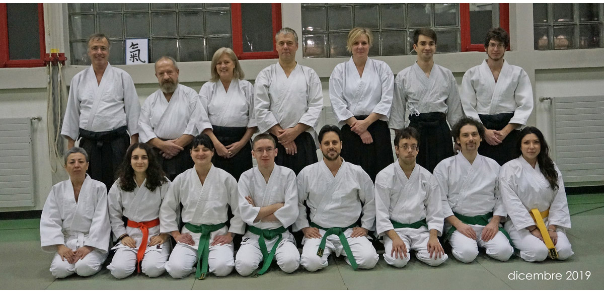 Aikido Balerna adulti foto di gruppo 2019