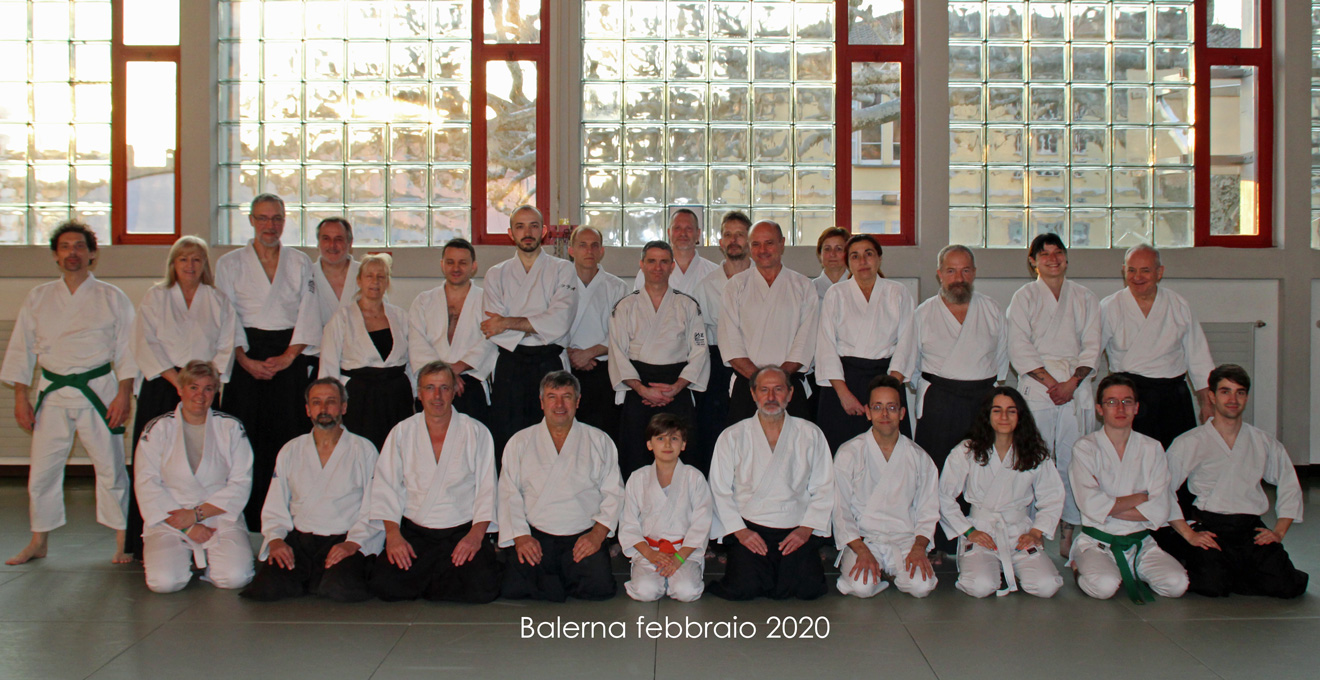 Aikido Balerna seminario Gianni Gioconto e Maurizio Volpe